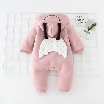 

Autumn Baby Rompers Boy girls Clothes winter Cotton toddler rompers cute Cartoon Infant newborn clothing