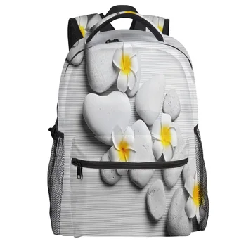 

Graystone Zen Flower Art Backpack College Students Wear Resistance Laptop Backpack Book Bag Casual Sports Bags School Bag