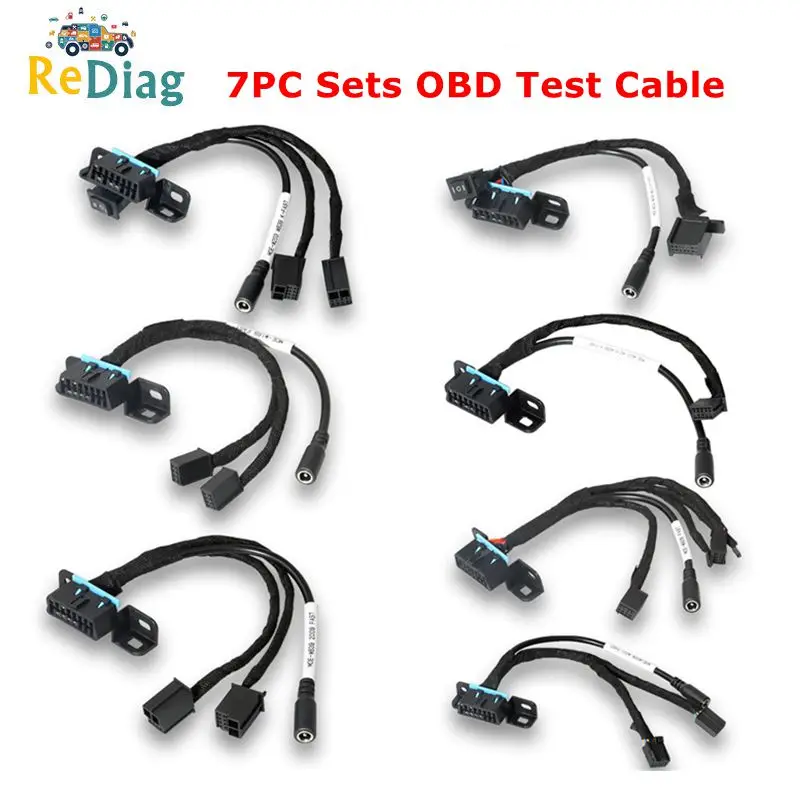 Blocca La Linea Di Test Obd Per Mercedes Per Benz Tutti I Cavi Di Prova Da Banco Ezs Per W209/W211/W906/W169/W208/W202/W210/W639