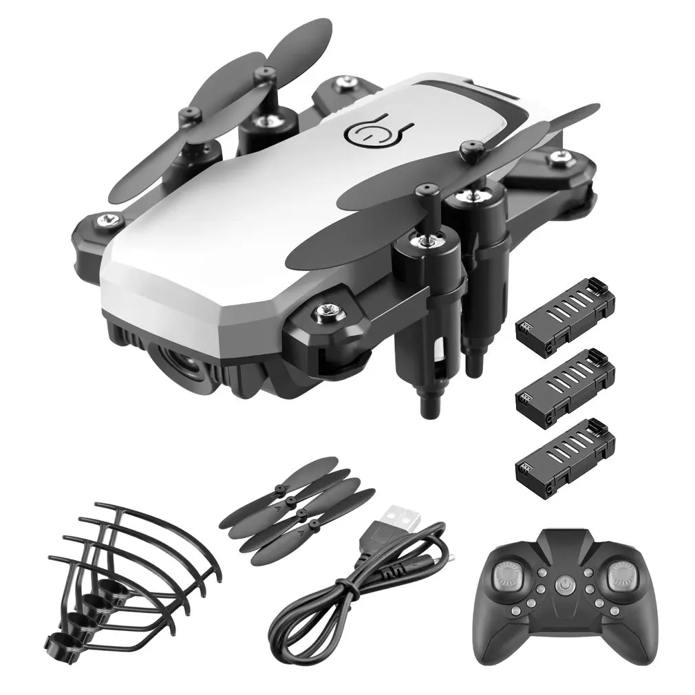Синий LF606 Wifi FPV складной Радиоуправляемый Дрон с 4K HD камерой удержание высоты 3D переворачивает Безголовый режим вертолет самолет - Цвет: Синий