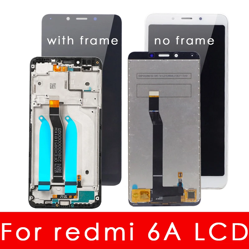 5.45 Inch 10 Touch Original LCD for Xiaomi Redmi 6 Display with Frame 6A Screen Digitizer assembly | Мобильные телефоны и