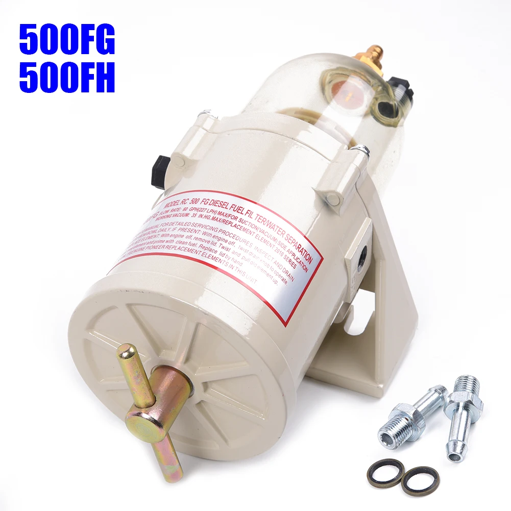Автомобильный дизельный топливный фильтр масляный водоотделитель болт грузовик 90GPH(340LPH) MA 500FG 500FH кольцо запасные части поставки