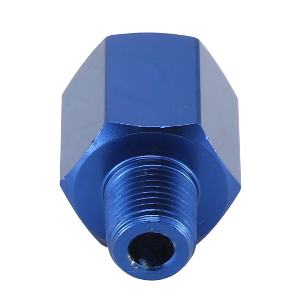 1/8 Npt штыревой к M12X1.25 гнездовой Шланг Концевой порт конверсионный фитинг переходник из сплава давления топлива Манометр