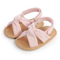 Citgeett Summer 0-18M Baby Girl Shoes Toddler Flats Sandals Soft Sole Anti-Slip First Walker Shoes 4