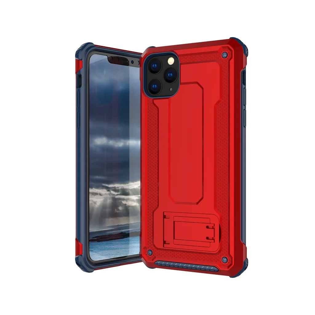 Mosunx для iPhone 11Pro Max, 6,5 дюймов, чехол, полный корпус, прочный чехол s, ударопрочный, прямая подставка для iPhone 11, 6,1 дюймов, iPhone 11Pro 5,8