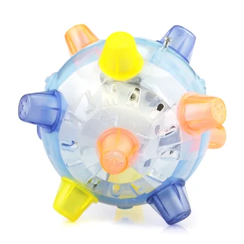 

Jumping Activation Ball for Dogs Flashing Ball Light Sounds Jump Automatically FPing