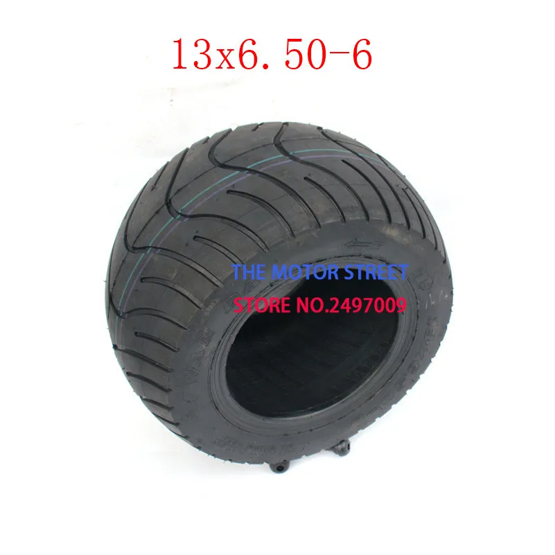 13 дюймов бескамерные шины 13x6. 50-6 для ATV QUAD Golf Багги косилки Go-kart газонокосилки 13*6,50-6 шины для осмотра автомобилей Аксессуары