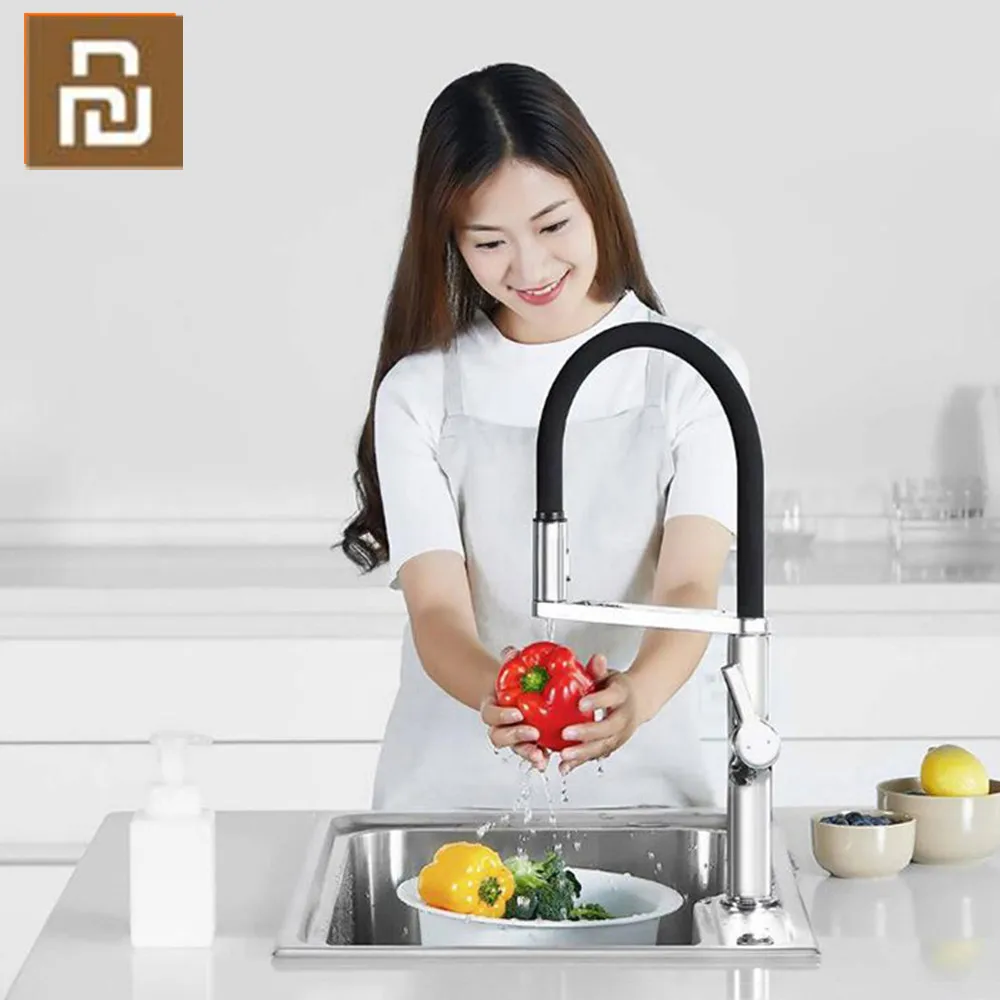 Новый Кухонный умный сенсорный переключатель YOUPIN Dabai U yue смеситель с поворотом на
