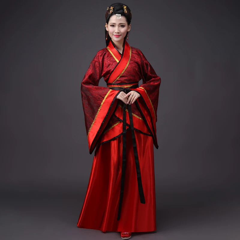 165-180высокое качество Hanfu Emboridery Традиционный китайский стиль танцевальные костюмы династии Цин платье в народном стиле для женщин Peri Robe - Цвет: Style 7