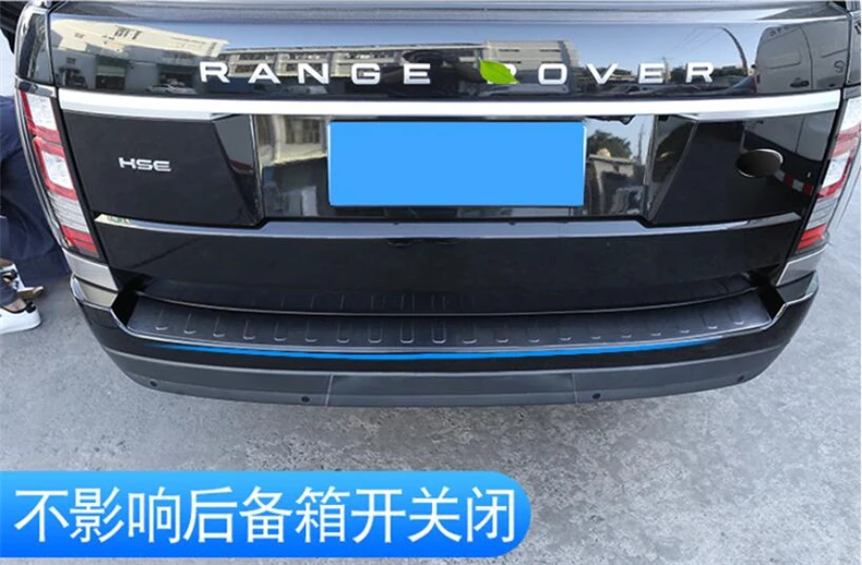 Для Land Rover Range Rover VOGUE HSE 2013- защита заднего бампера задний багажник защита порога Накладка