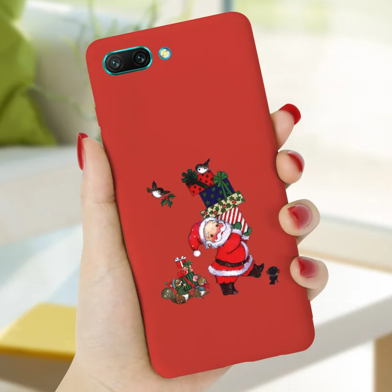 A9 Рождественский чехол для huawei Honor 20 Lite рro вид 20 в стиле 20-х г; размеры 9 и 10 10i 20i 7A Pro/Mate 10 Lite 7C 8 s 8C 8A 8X 9X Мягкая силиконовая Обложка чехол S - Цвет: A9