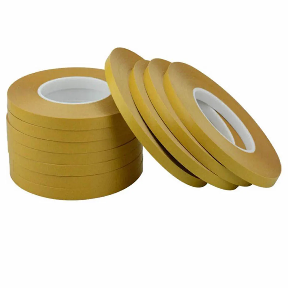 

50M Double Sided Tape PET Acrylic Strong Adhesive Tape Traceless School Supplies Art Tape for Paper Craft DIY Card Home Decor