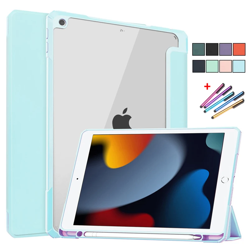 Per Ipad Custodia Di Sesta Generazione Custodia Protettiva In Pelle Ripiegabile Per Ipad 10.2 Custodia Con Portamatite Per Ipad 9 8 Cover Di 7A Genera