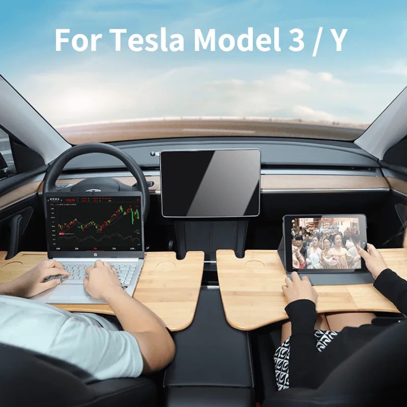 For Tesla Model 3 Y Car Steering Wheel Table Board Laptop Notebook Desk Mount Stand Universal Tray Holder Accessories 2022 | Автомобили и