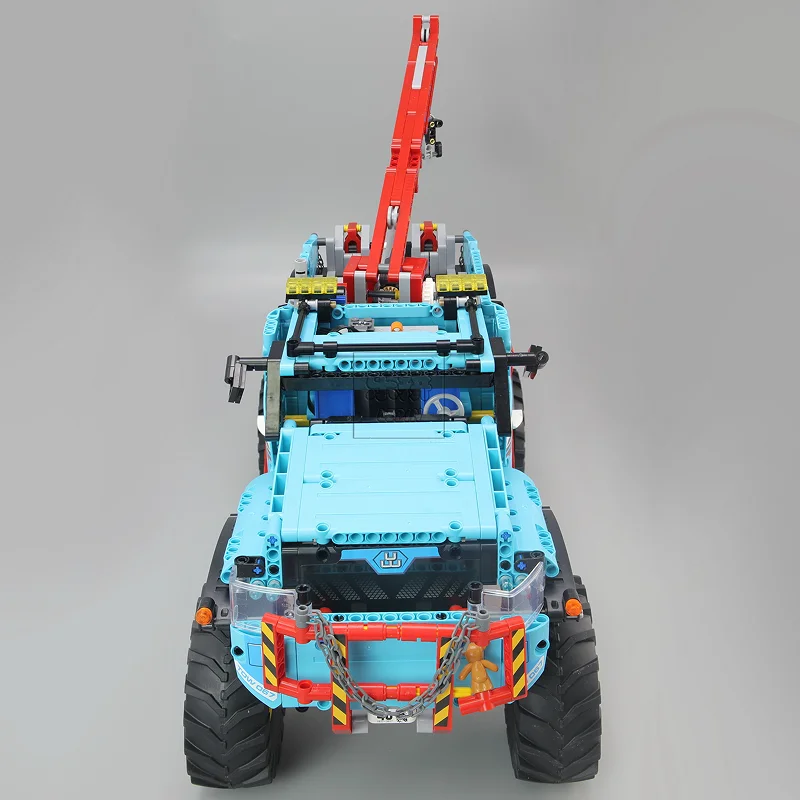 20056 Technic комплекты конечной вездеход 6X6 комплект дистанционного управления для грузовика строительные блоки кирпичи игрушки Клон 42070