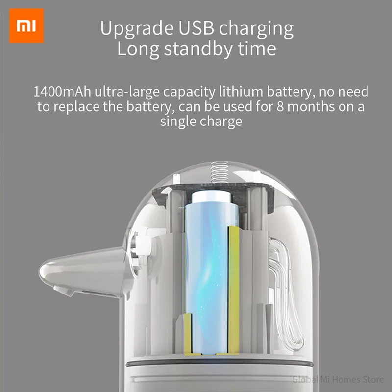 Xiaomi MiJia автоматический ручной набор для мойки линии Салли индивидуальные просо индукции мыло диспенсер ручная стиральная машина