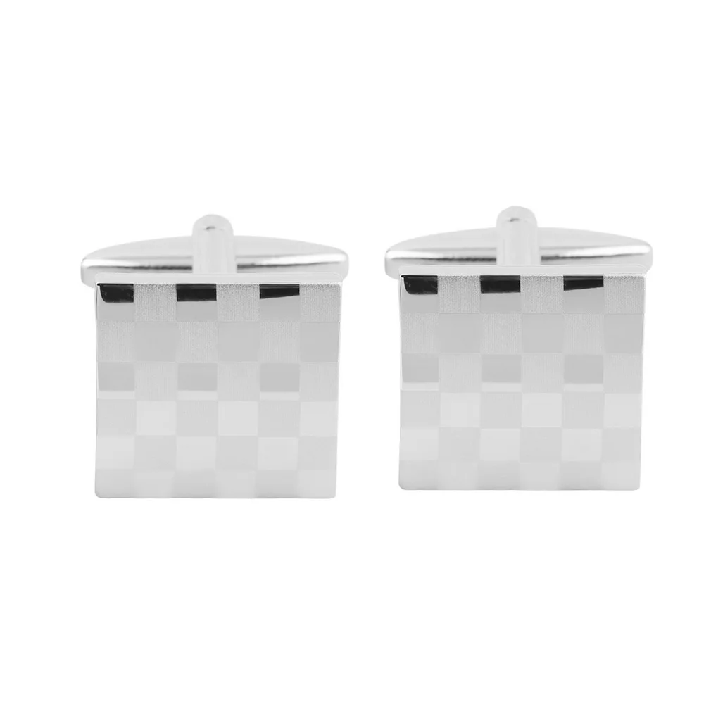 Fashion French Shirt Laser Engraving Men Jewelry Unique Wedding Groom Cuff Links Business Silver Cufflinks For Mens | Украшения и