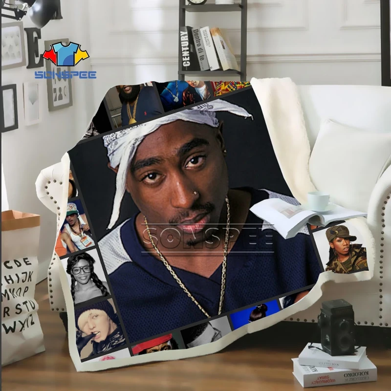 21 Рэппер 2pac Tupac/Biggie Smells путешествия молодежное постельное белье Узорчатое набивное одеяло покрывало для мальчика девочки путешествия одеяло квилт для софы - Цвет: 21