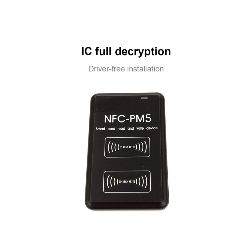 NFC-PM5 IC 13,56 МГц F08 S50 функция декодирования смарт-карты NFC-PM3 ID 125 кГц T5577 EM4305 RFID Копир IC reader replicator