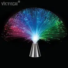 Красочный Светодиодный светильник-цветок из оптического волокна в форме звездного неба, праздничная Ночная лампа, вечерние свадебные украшения для дома на День святого Валентина