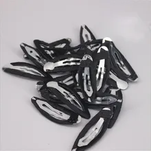 Головной убор для девочек, аксессуары для рукоделия, материал эллипса вокруг ткани, заколка для волос, BB зажим, конфетная ткань, обертка, Детские волосы, Acc