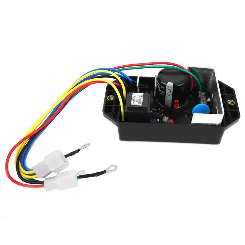 

Black Voltage Regulator Fits For 15KW Single-Phase Generator Protection Parts