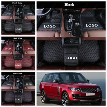 

Car Floor Mats Automobile Foot Mat for Land Rover Range Rover Evoque Range Rover Sport Velar Custom Leather Auto Carpet Cover