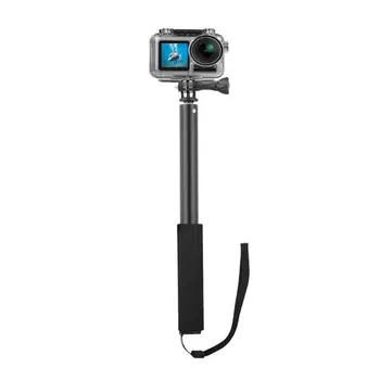 

Waterproof Diving Case Extendable Monopod Selfie Stick for DJI OSMO Action Cam Aluminum Alloy Self-Timer Rod without Shaking