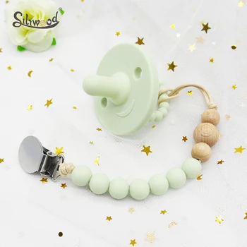 

Baby Pacifier Dummy Nipple Silicone Teether Baby Toys 0 12 Months Food Grade Stroller Teething Soother Children Newborn Goods