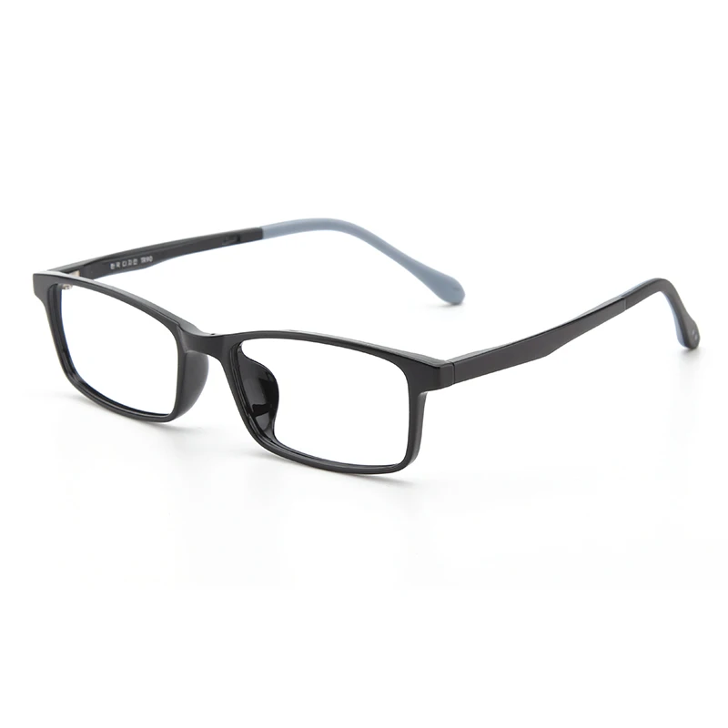 matte black grey Kilig детские солнцезащитные очки, синий светильник, блокирующие очки для студентов, близорукость/дальнозоркость TR90, оправа, линзы по рецепту для детей, подарок - Цвет оправы: matte black grey