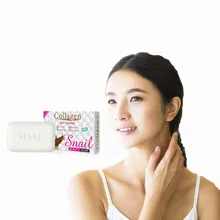 Мужской и женский. Гиалуроновая кислота. Очищающее мыло с протеином улитки. Антивозрастное, окислительное, Отбеливающее и увлажняющее мыло 100 г