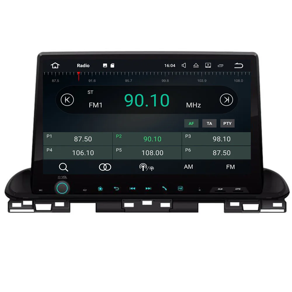 Android 9,0 Восьмиядерный автомобильный dvd для Kia CERATO K3 видео радио плеер gps навигация с рулем стерео