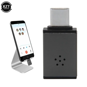 

Mini USB 3.1 Mic Type-c Microphone Speaker for Samsung Huawei Phone Laptop Voice K Karaoke Music Player Song Recording Recorder