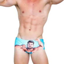 Мужская одежда для плавания с Пушап, мужские плавки, мужские плавки, мужские купальные костюмы, сексуальный мешочек, усиление выпуклости, гей, одежда для плавания, Слип, увеличивающие плавки