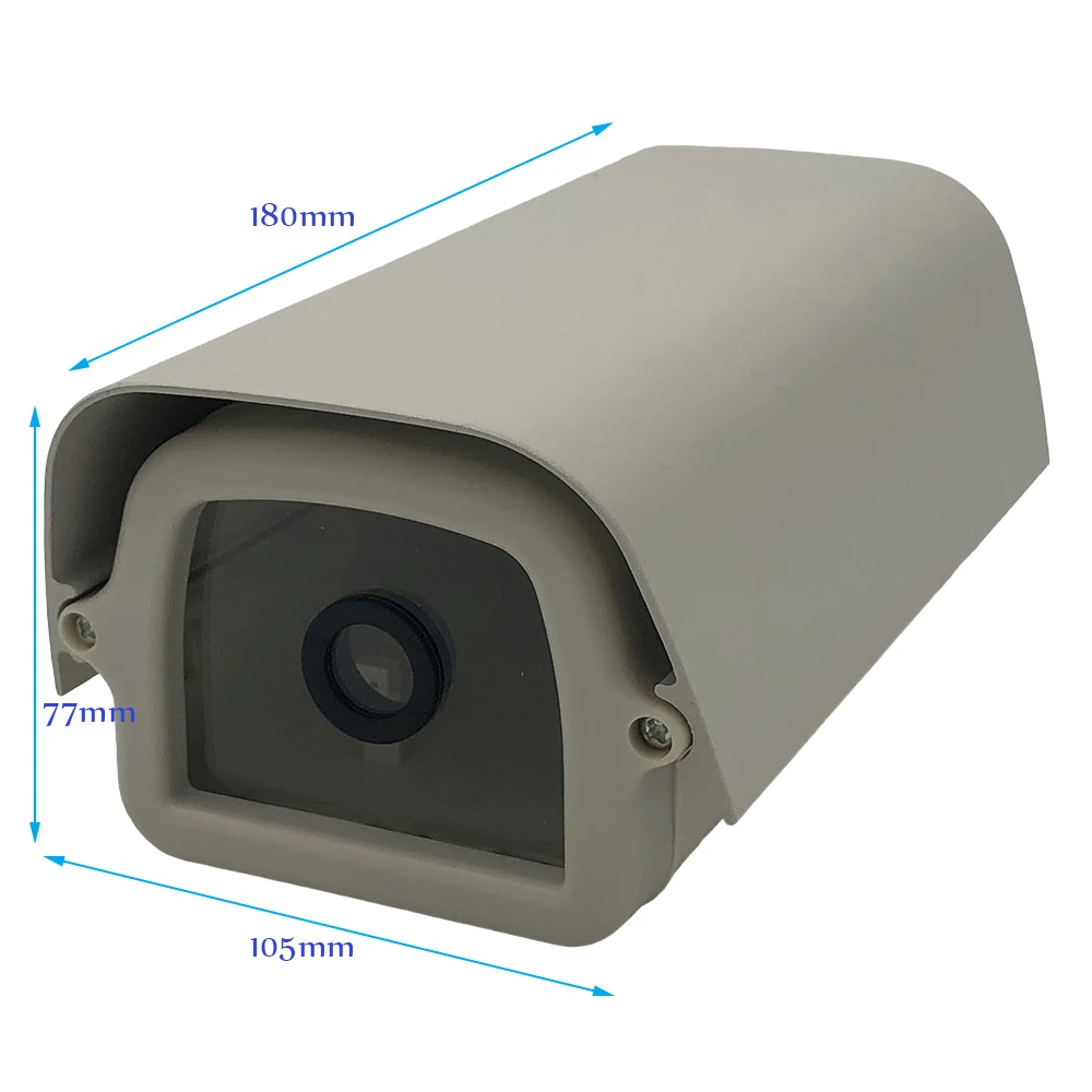 Small Universal Video Surveillance Security CCTV Camera Housing Monitoring Shell Protect Case & ABS Plastic Wall Mount Bracket