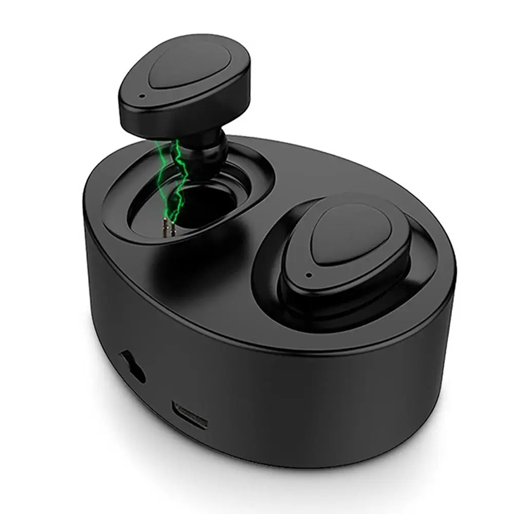 K2 TWS, мини беспроводные наушники, Bluetooth, наушники-вкладыши, беспроводная гарнитура с микрофоном, гарнитура с зарядным устройством