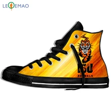 Кроссовки с принтом логотипа на заказ, обувь с изображением Айдахо, Лидер продаж, Мужская парусиновая обувь для колледжа и университета, дышащая обувь для улицы, Zapatos De Mujer