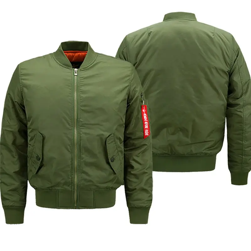 army green Jordan 23 мужские толстые куртки мужские пальто с принтом модная Уличная Повседневная куртка-бомбер зимняя мужская Осенняя теплая куртка на молнии - Цвет: army green
