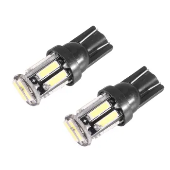 

Universal 2pcs T10 Car Auto License Plate Auto Lights Parking Lamps LED Show Wide Lamps with 10LEDs Hot