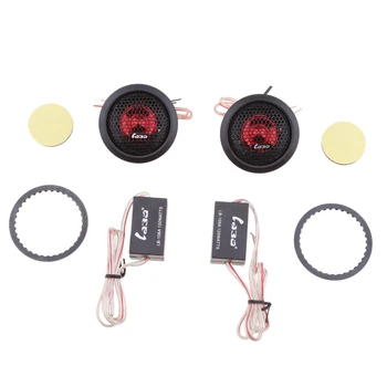 

2 Pieces Auto Car Audio Super Power Loud Dome Tweeter Speakers 120W 91dB