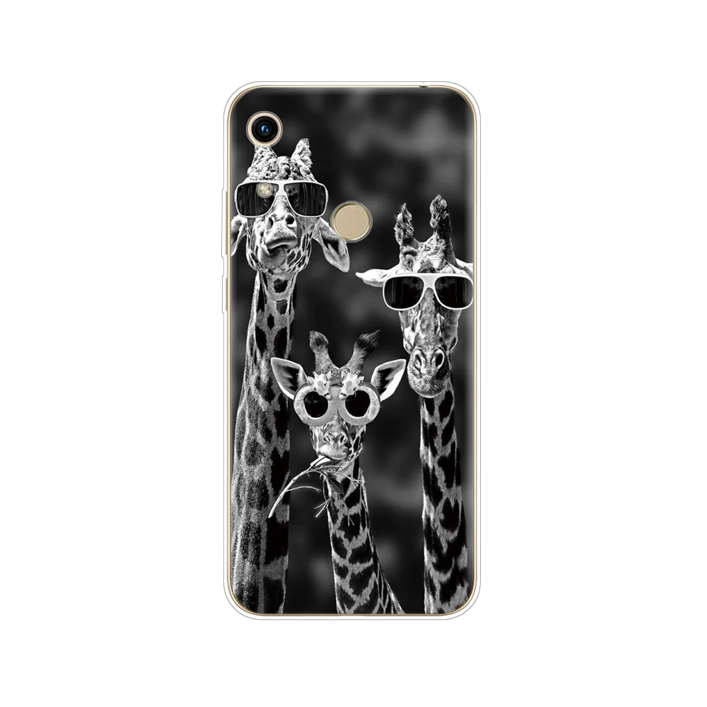 34717 For huawei honor 8A pro Case coque Silicon TPU phone Cover On for Huawei 8A JAT-LX1 copa 8 A Honor 8A pro JAT-L41 bumper black - Цвет: 34717