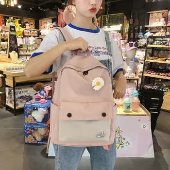 

Women Japanese Backpack Designer Student College Black Retro Teenage Backpacks for Girls Back Pack Teen Backpack Rucksack