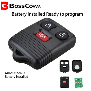 

Bosscomm Car-Key-Remote For Ford Escape F150 F250 F350 Explorer 2001-2007 CWTWB1U345 Car Fob 3-Buttons Remote Control 315 433Mhz