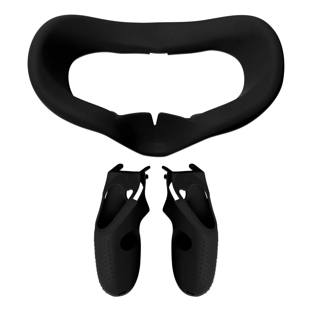 Мягкая силиконовая маска для глаз против пота, чехол для Oculus Quest VR, очки унисекс, светильник против утечки, блокирующий покрытие для глаз