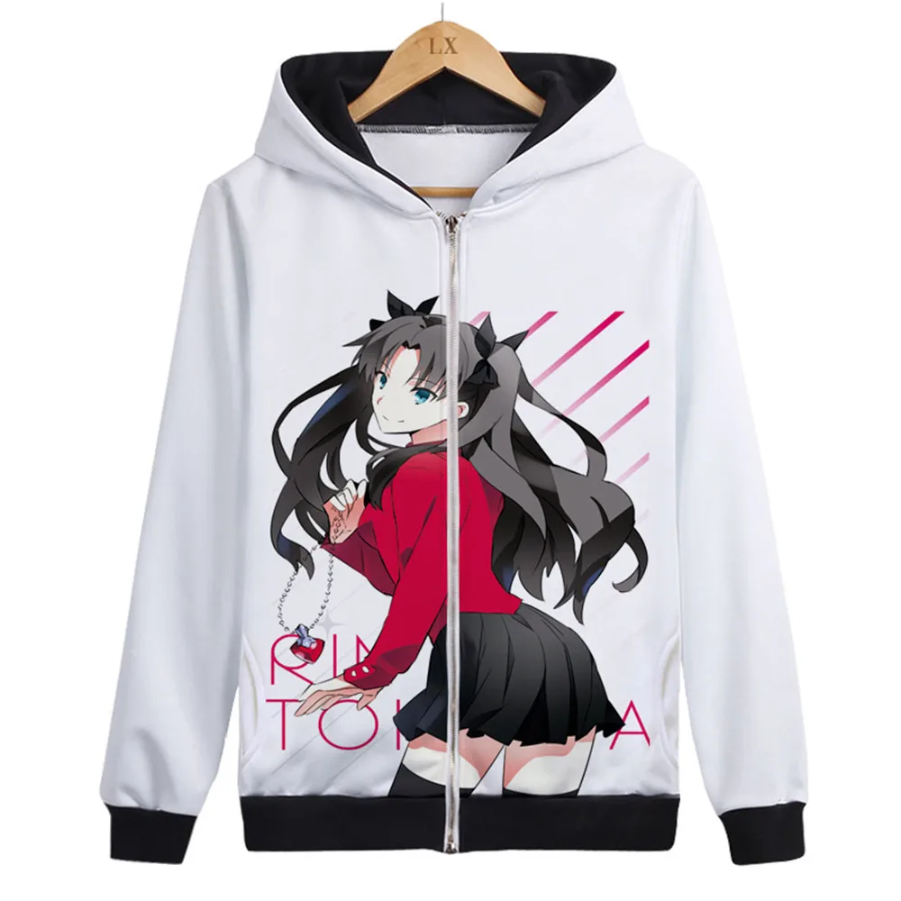 Style10 Fate/stay night Saber Лев толстовка на молнии с капюшоном Косплей Костюм Fate Zero унисекс утолщенная куртка Повседневная Толстовка уличная одежда - Цвет: Style10