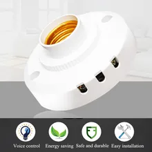 

Multifunctional Automatic Sensor Lamp Holder E27 Hallway Garage Flame Retardant Safe