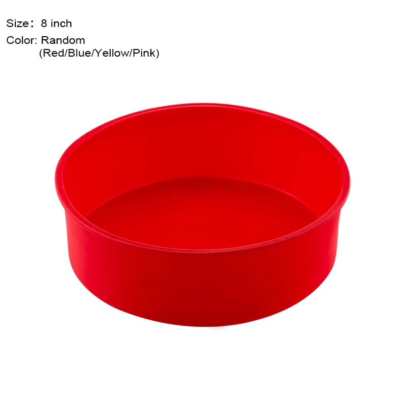 Silikon Runde Rechteckige Form Set Silikon Kuchen Toast Brot Tablett Form Nicht-stick Farbe Zufällig Backen Werkzeuge – Detail 8