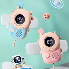 

New Wireless Kids Walkie Talkie 3KM Flashlight Hand-Held Talk Parent-Child Educational Interactive Cute Toys Two Way Radio Gifts