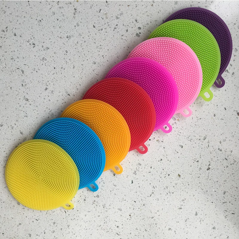 Волшебные чистящие щетки силиконовая миска для мытья посуды губка кастрюли