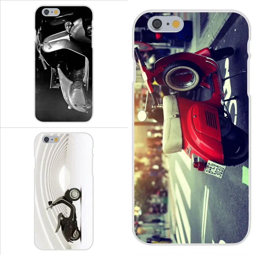 

Vespa Scooter Black For Xiaomi Redmi Note 2 3 3S 4 4A 4X 5 5A 6 6A Pro Plus Cell Case